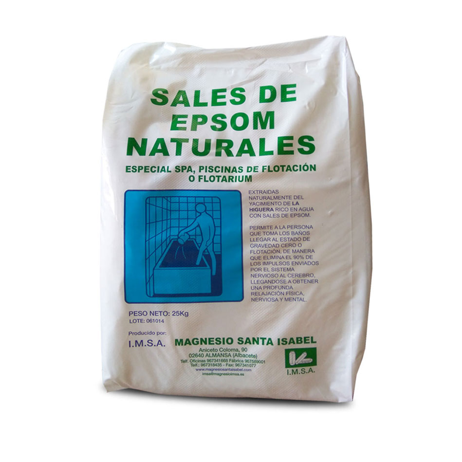Sales Epsom de magnesio 25kg